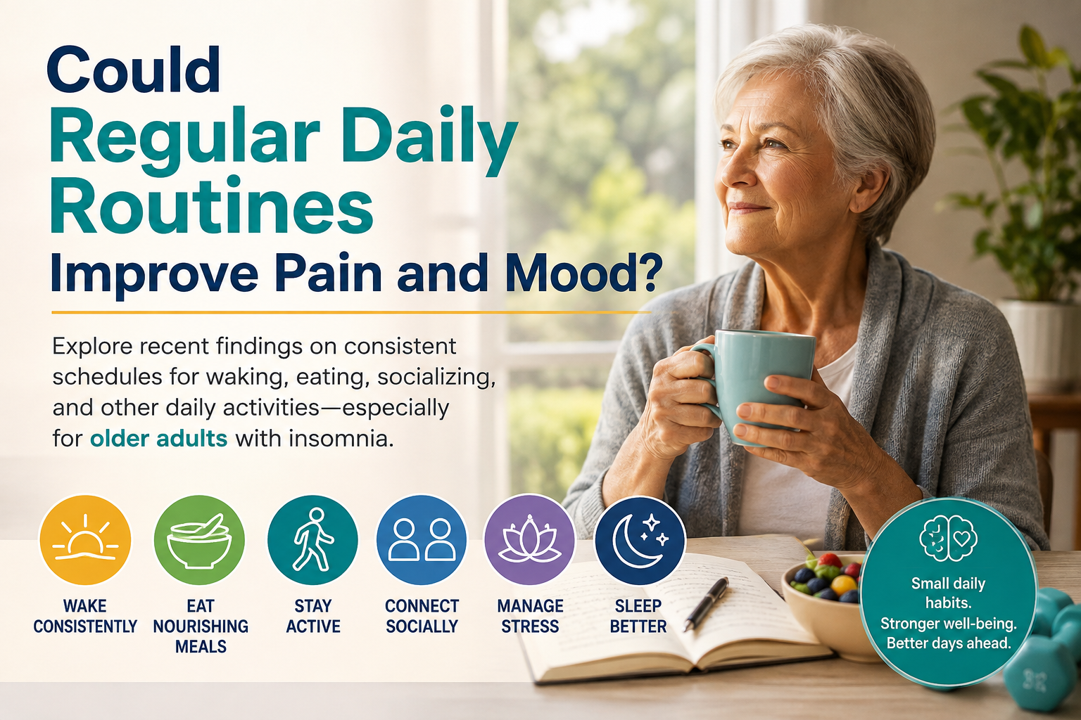 Could Regular Daily Routines Improve Pain and Mood? 🕰️🌿