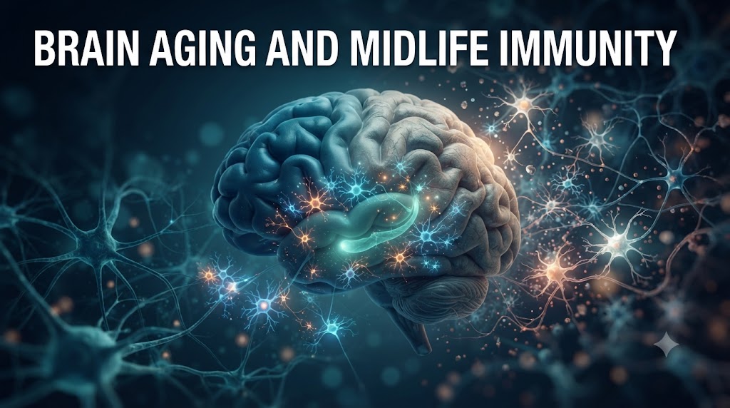 🧠 Brain Aging and Midlife Immunity: Why Your 50s and 60s May Matter More Than You Think